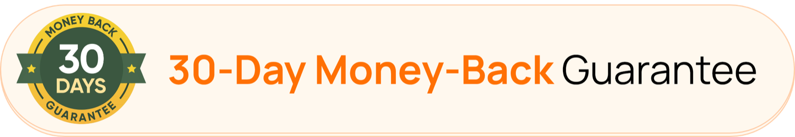 30-Day Money-Back Guarantee